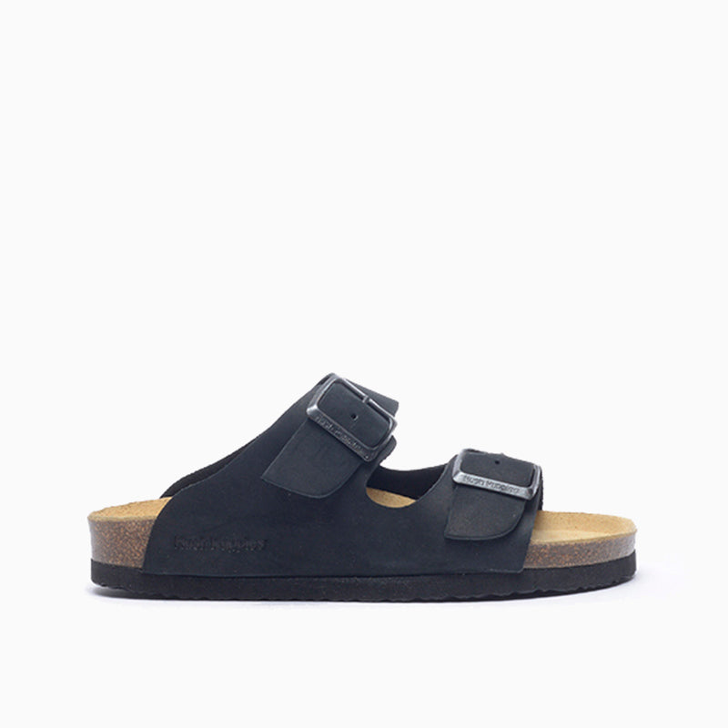 SANDALIAS HUSH PUPPIES NEGRO CLASS II