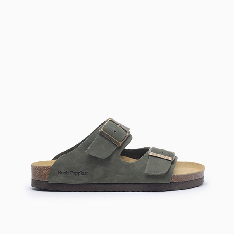 SANDALIAS HUSH PUPPIES VERDE CLASS II