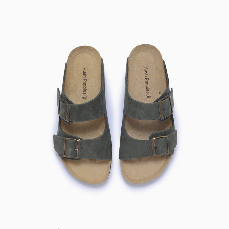SANDALIAS HUSH PUPPIES VERDE CLASS II