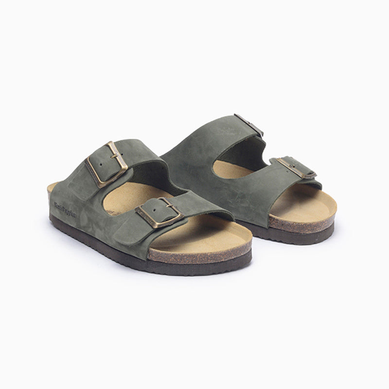 SANDALIAS HUSH PUPPIES VERDE CLASS II