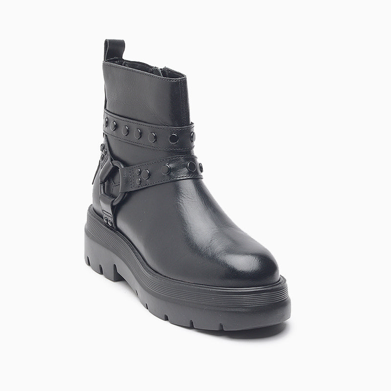 BOTAS HUSH PUPPIES NEGRO FONDY