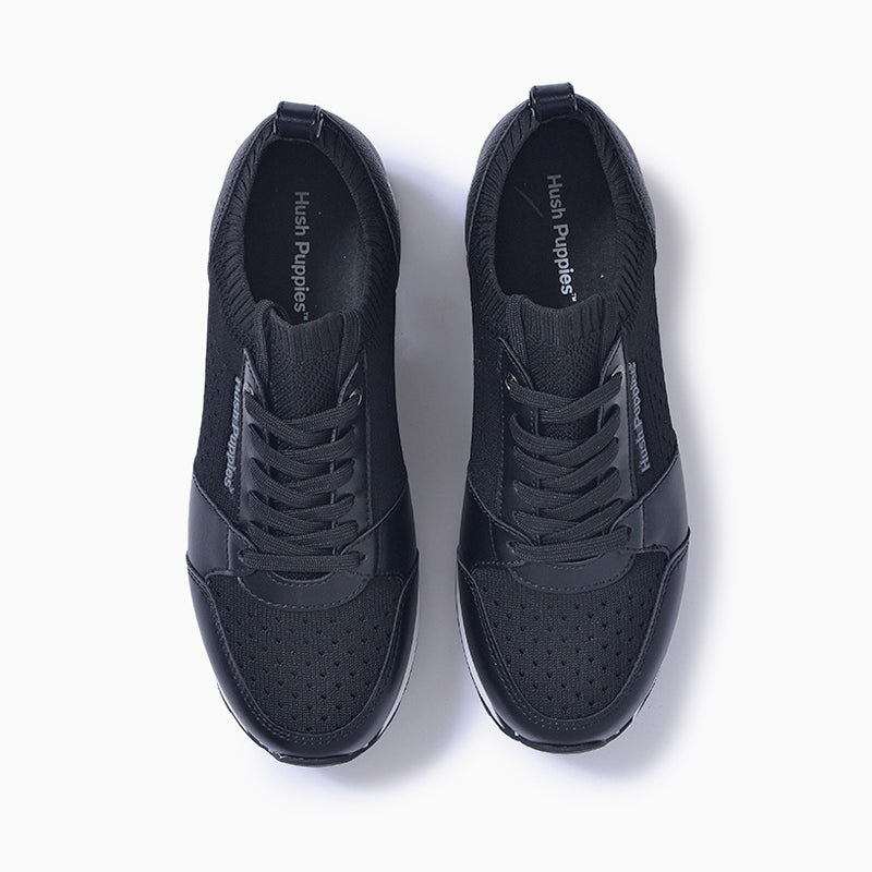 ZAPATILLAS HUSH PUPPIES NEGRO FIRA