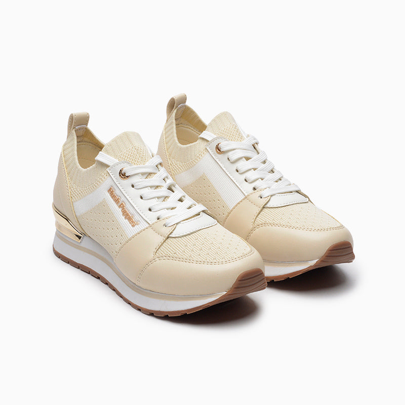 ZAPATILLAS HUSH PUPPIES BEIGE FIRA
