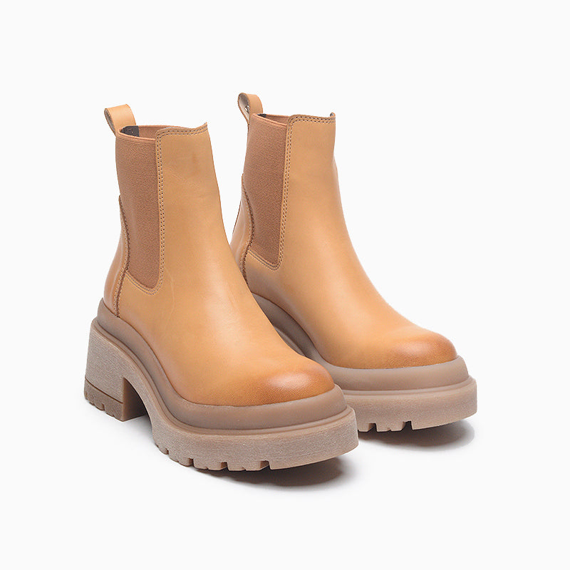 BOTAS HUSH PUPPIES BEIGE PIPER