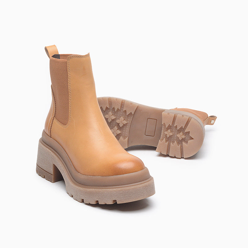 BOTAS HUSH PUPPIES BEIGE PIPER