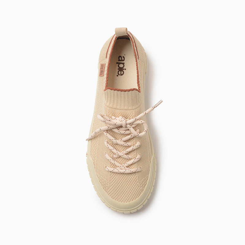 ZAPATILLAS A PIE BEIGE VILENA