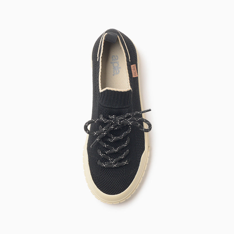 ZAPATILLAS A PIE NEGRO VILENA