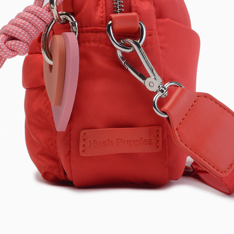 BANDOLERA HUSH PUPPIES ROJO BANDOLERA DELVE