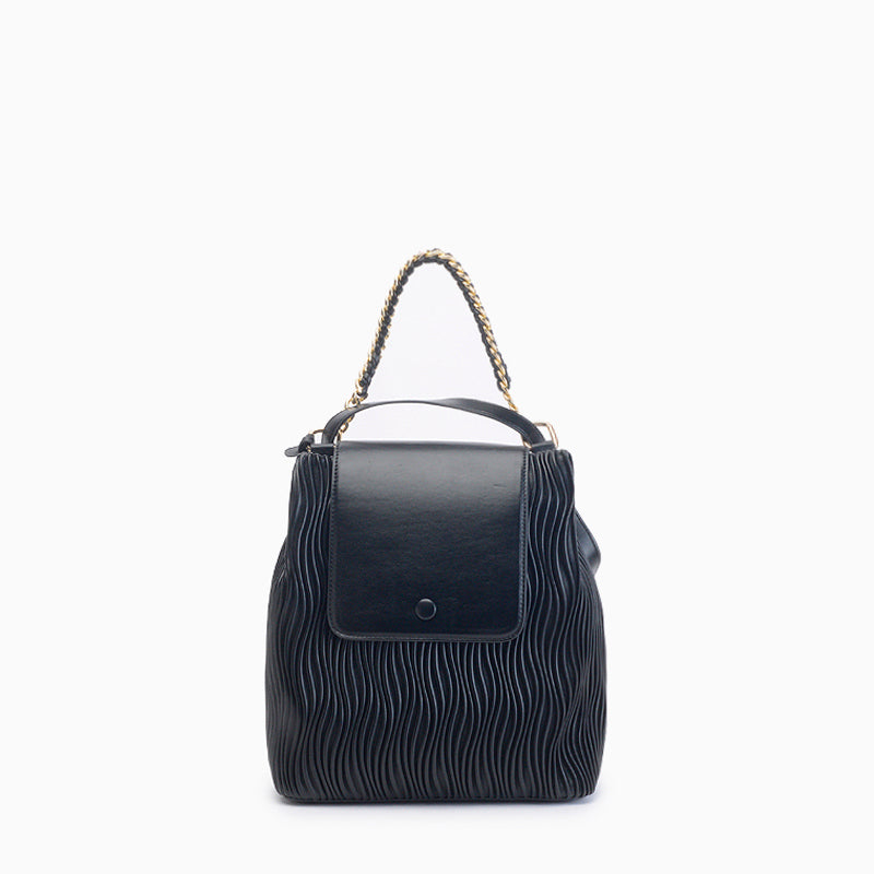 MOCHILAS HUSH PUPPIES NEGRO CARTERA JARNAC