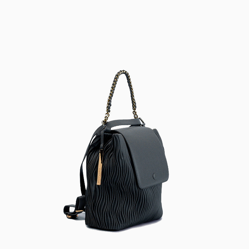 MOCHILAS HUSH PUPPIES NEGRO CARTERA JARNAC