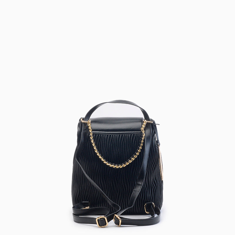 MOCHILAS HUSH PUPPIES NEGRO CARTERA JARNAC