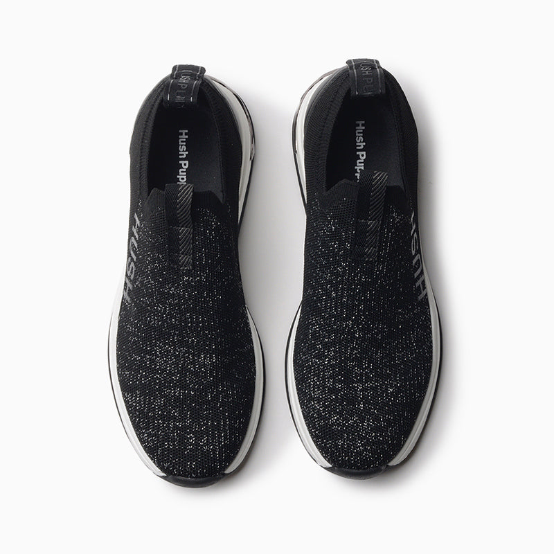 ZAPATILLAS HUSH PUPPIES NEGRO CIEN