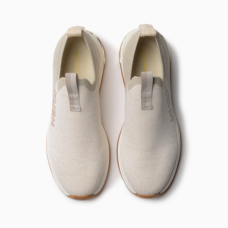 ZAPATILLAS HUSH PUPPIES BEIGE CIEN
