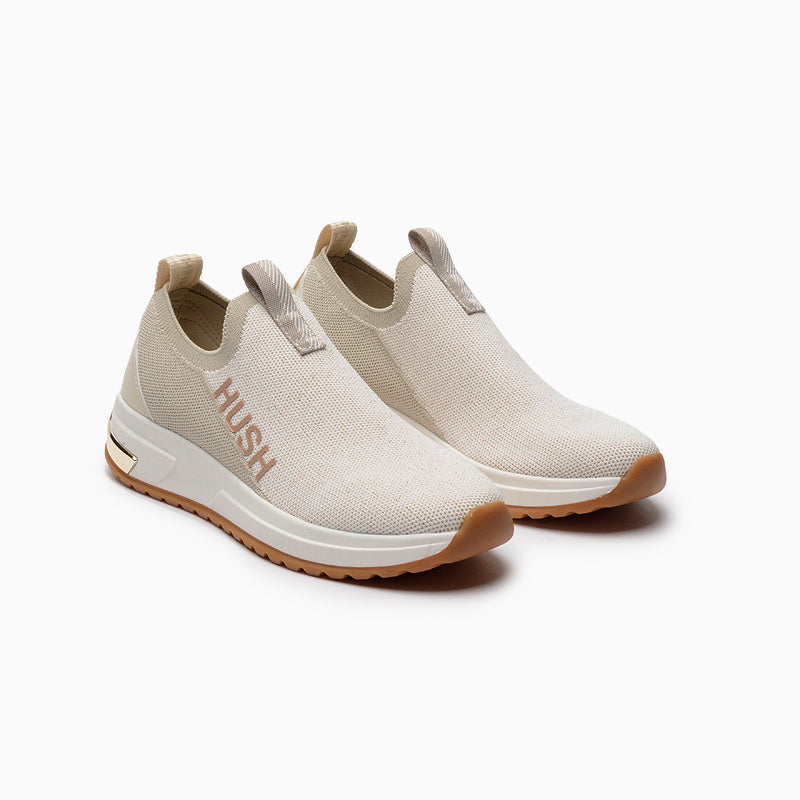 ZAPATILLAS HUSH PUPPIES BEIGE CIEN