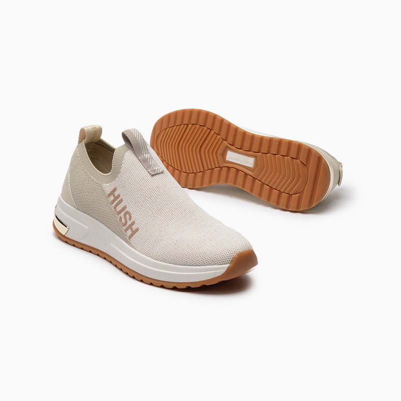 ZAPATILLAS HUSH PUPPIES BEIGE CIEN