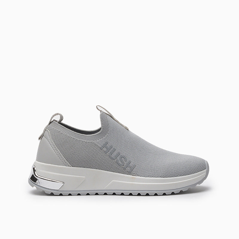 ZAPATILLAS HUSH PUPPIES GRIS CIEN