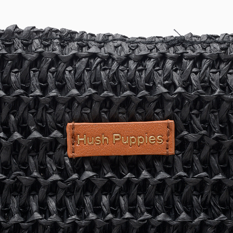 CARTERA HUSH PUPPIES NEGRO TOTE PALAZZI