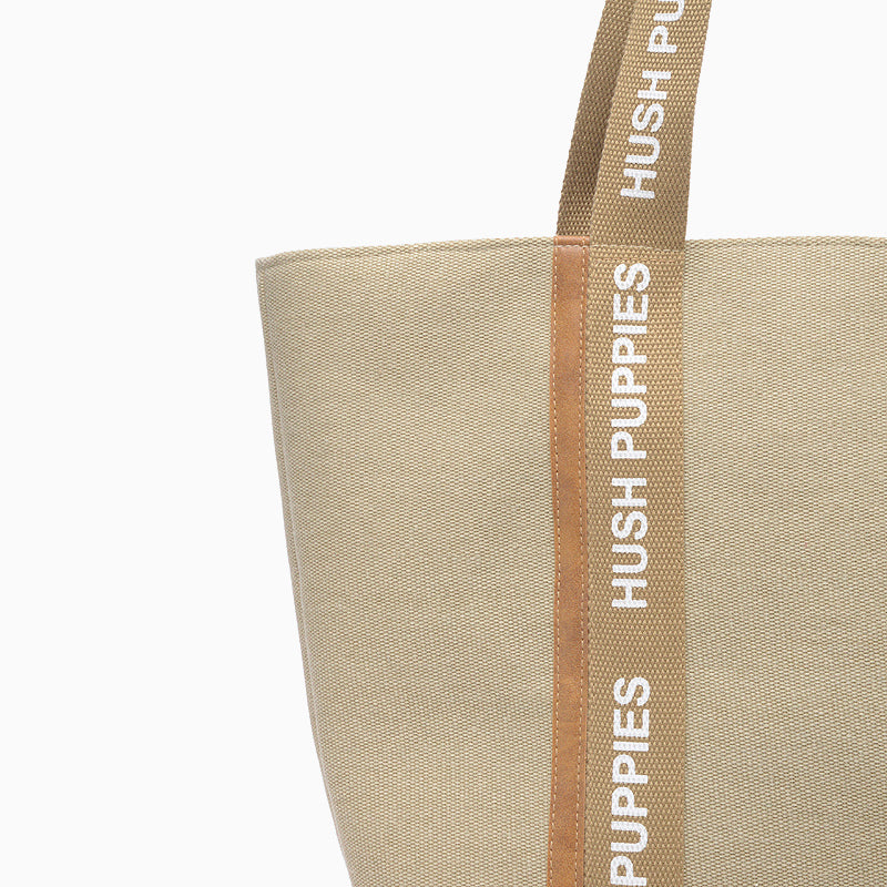 CARTERA HUSH PUPPIES BEIGE LESI SHOPPING BAG