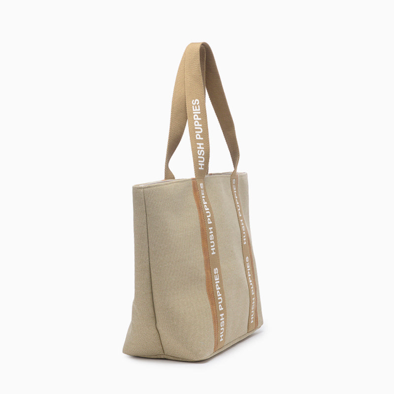 CARTERA HUSH PUPPIES BEIGE LESI SHOPPING BAG