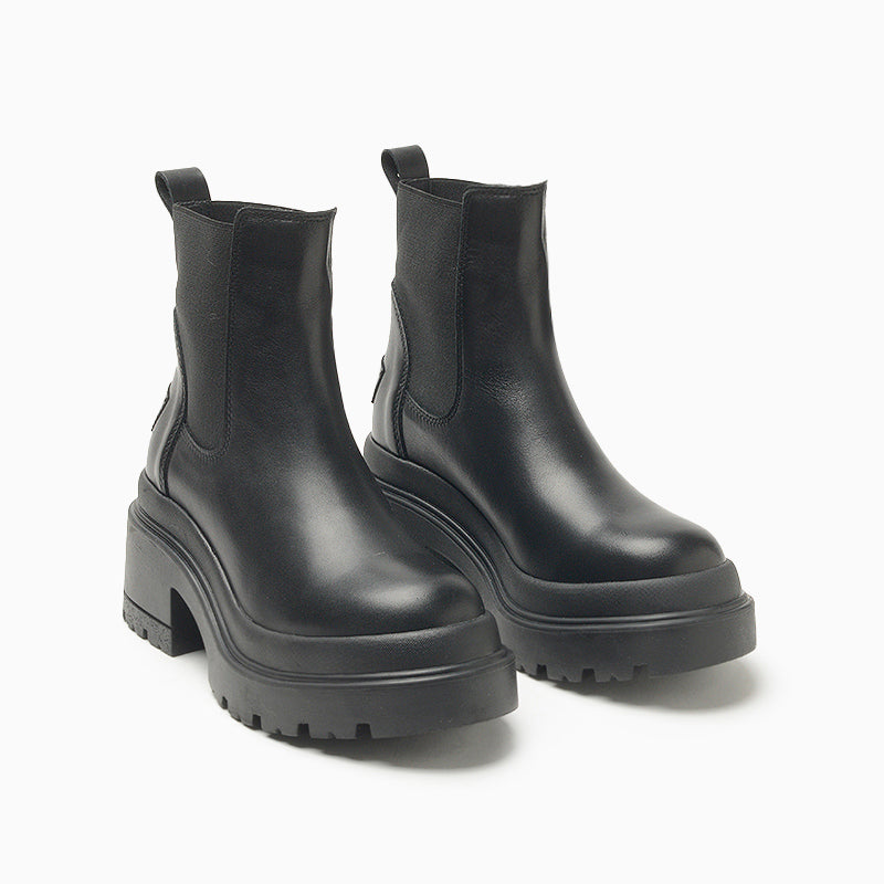 BOTAS HUSH PUPPIES NEGRO PIPER