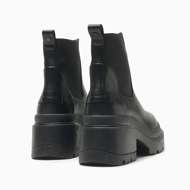 BOTAS HUSH PUPPIES NEGRO PIPER